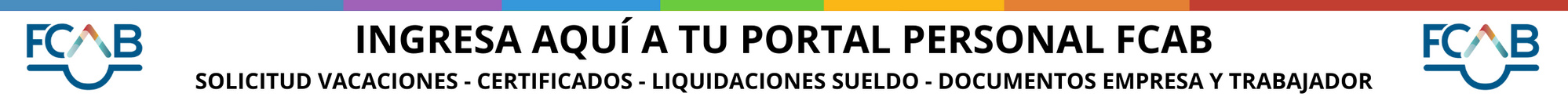 Banner del portal del personal FCAB