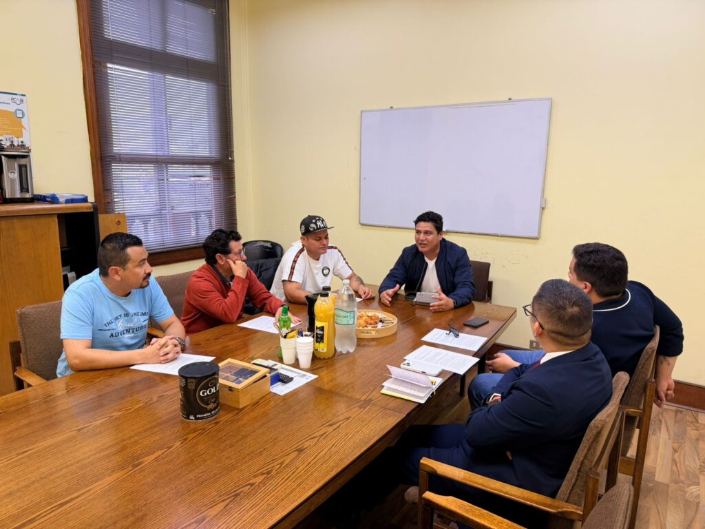 Reunión con el diputado Sebastián Videla